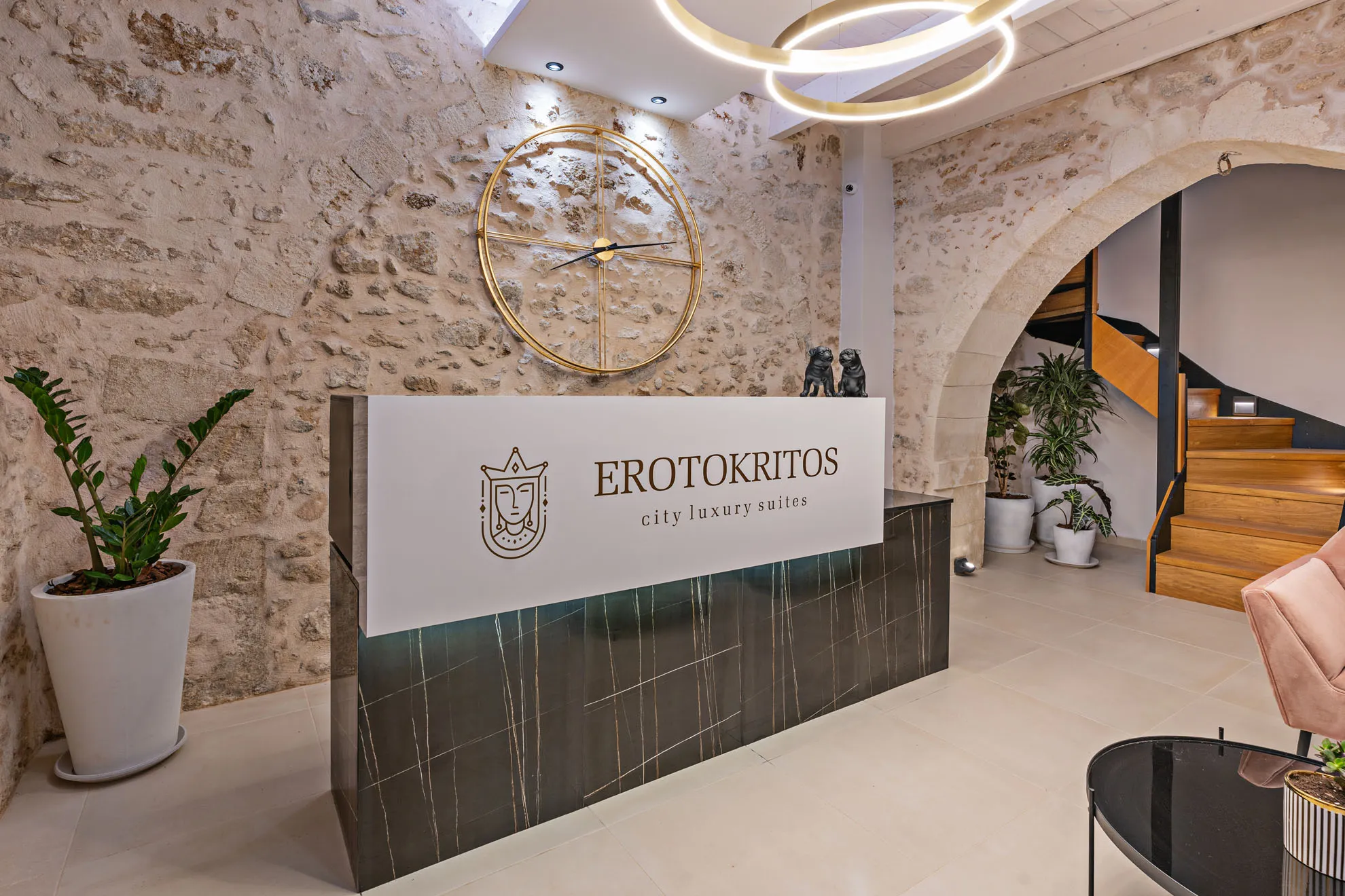 Erotokritos Suites Reception and Garden
